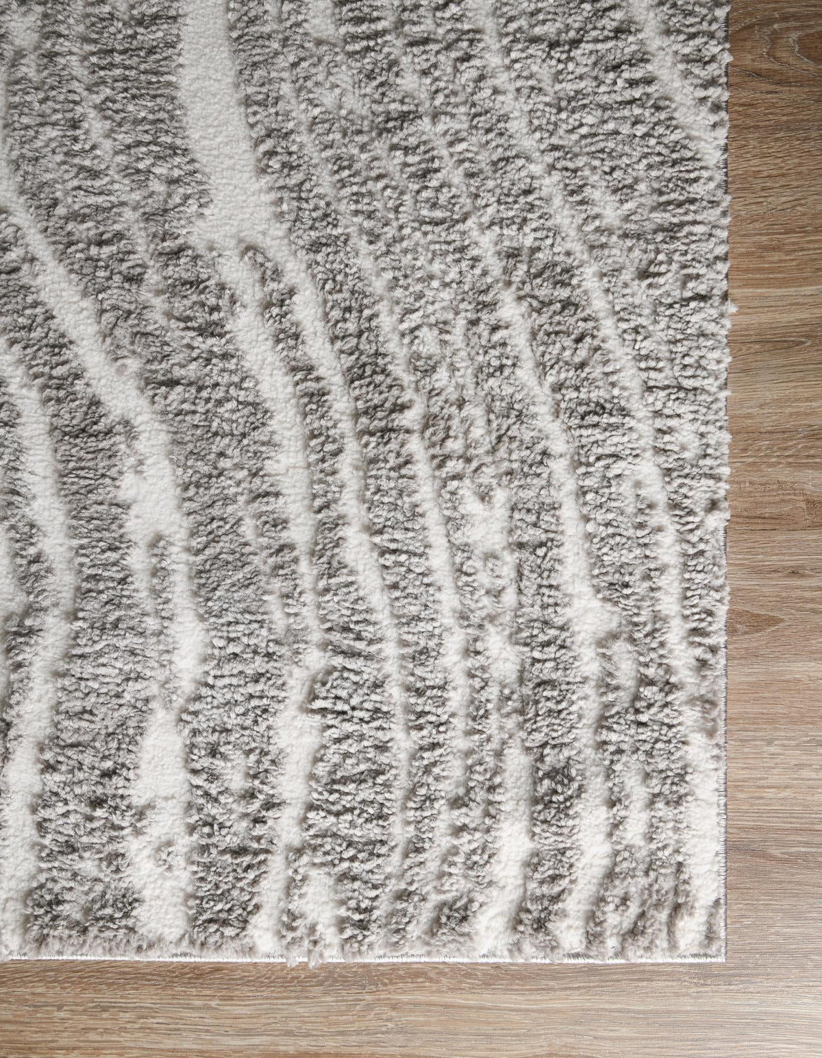 Sienna Collection Area Rug -  Garda Rectangle Cloud Gray  lifestyle 36