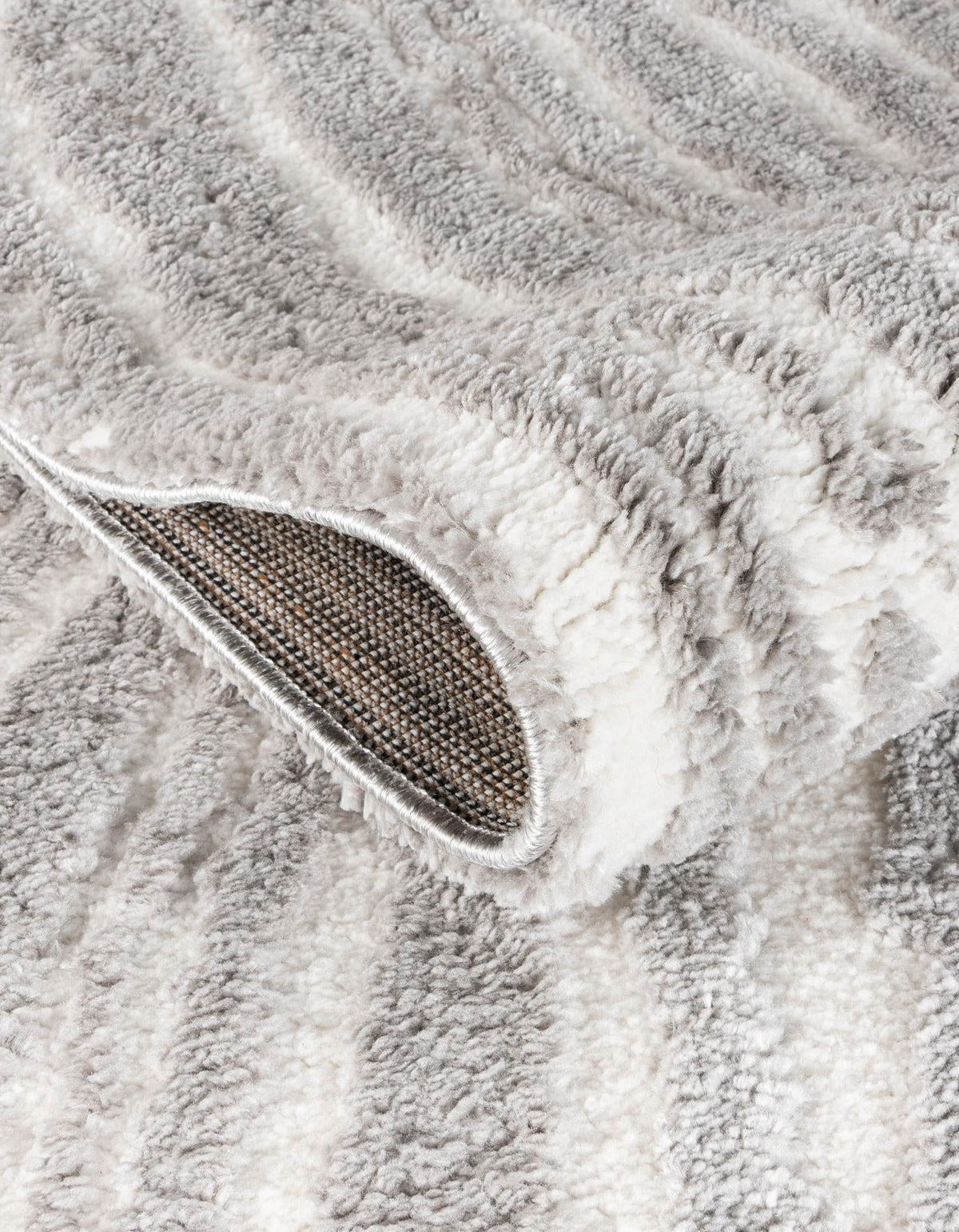 Sienna Collection Area Rug -  Garda Rectangle Cloud Gray  lifestyle 14