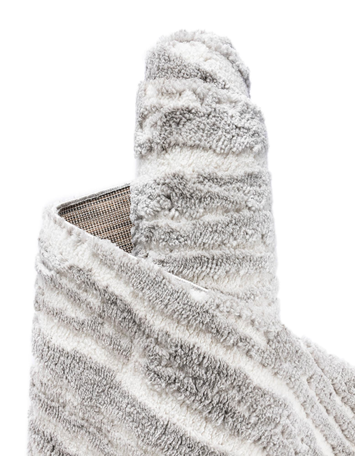Sienna Collection Area Rug -  Garda Rectangle Cloud Gray  lifestyle 24