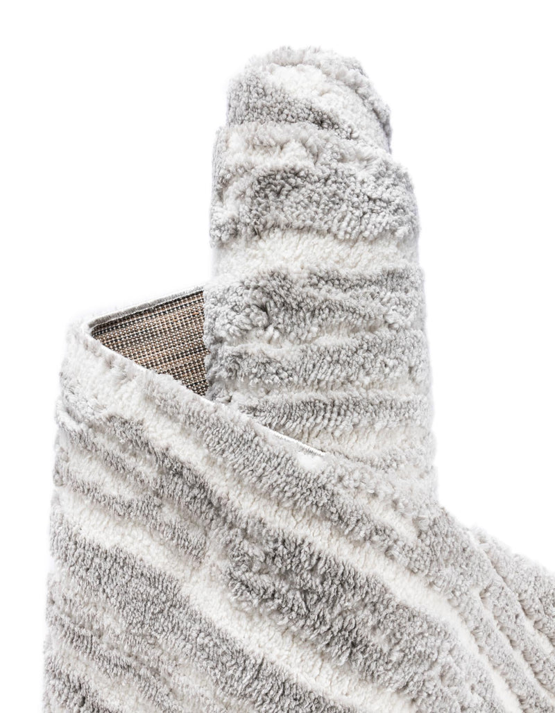 Sienna Collection Area Rug -  Garda Rectangle Cloud Gray  lifestyle 24