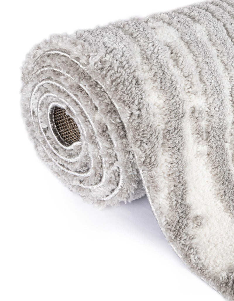 Sienna Collection Area Rug -  Garda Rectangle Cloud Gray  lifestyle 26