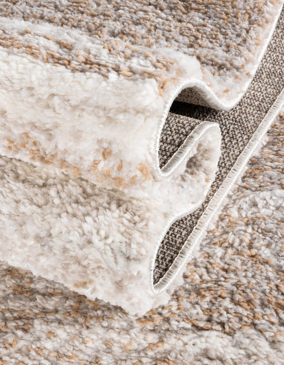 Sienna Collection Area Rug -  Verona Rectangle Smokey Taupe  lifestyle 43