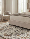 Sienna Collection Area Rug -  Modena Rectangle Ivory  lifestyle 18