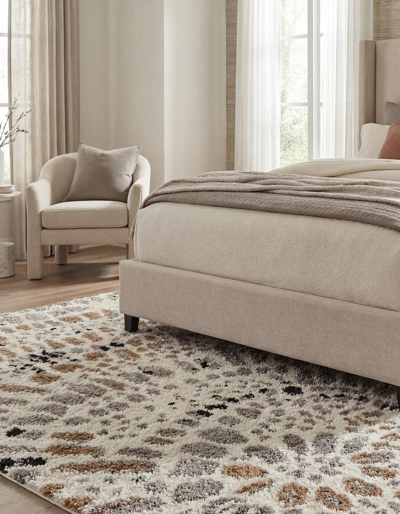 Sienna Collection Area Rug -  Modena Rectangle Ivory  lifestyle 18