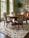 Sienna Collection Area Rug -  Modena Rectangle Ivory  lifestyle 19