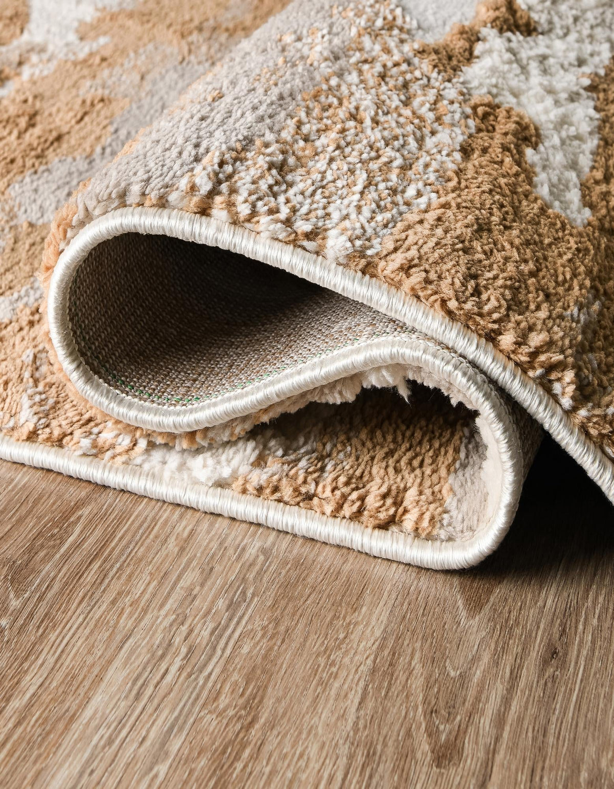 Sienna Collection Area Rug -  Veneto Rectangle Caramel and Ivory  lifestyle 21