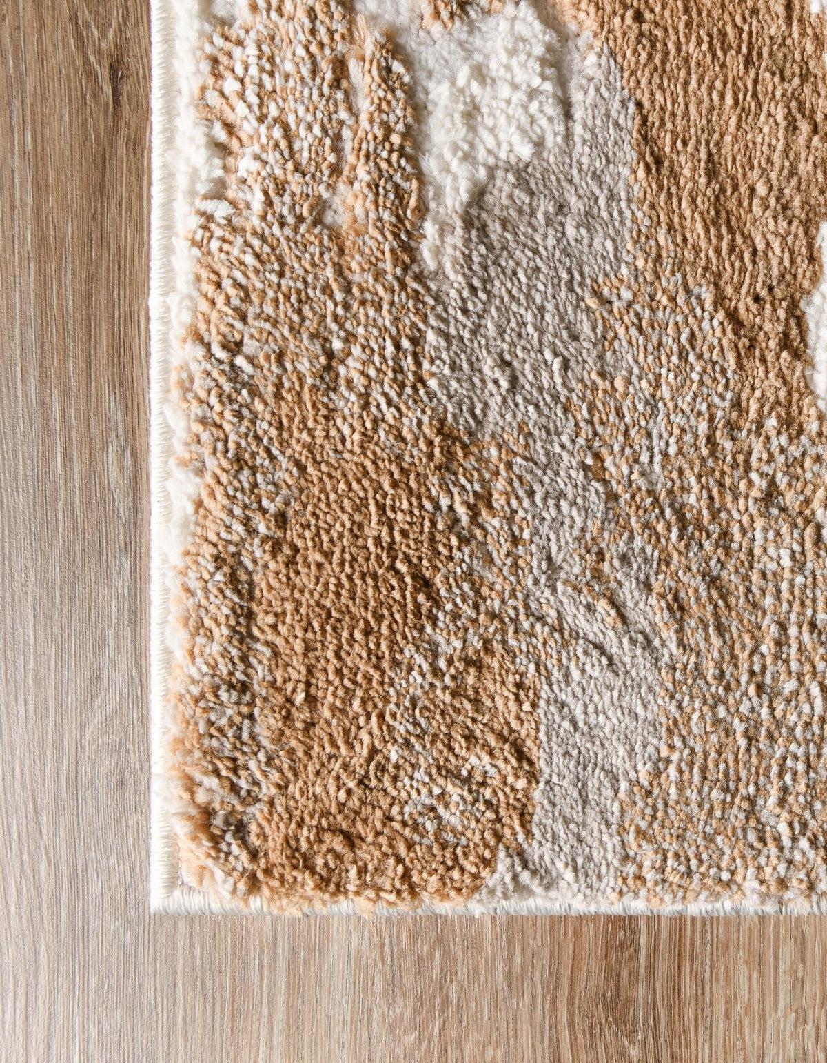 Sienna Collection Area Rug -  Veneto Rectangle Caramel and Ivory  lifestyle 23