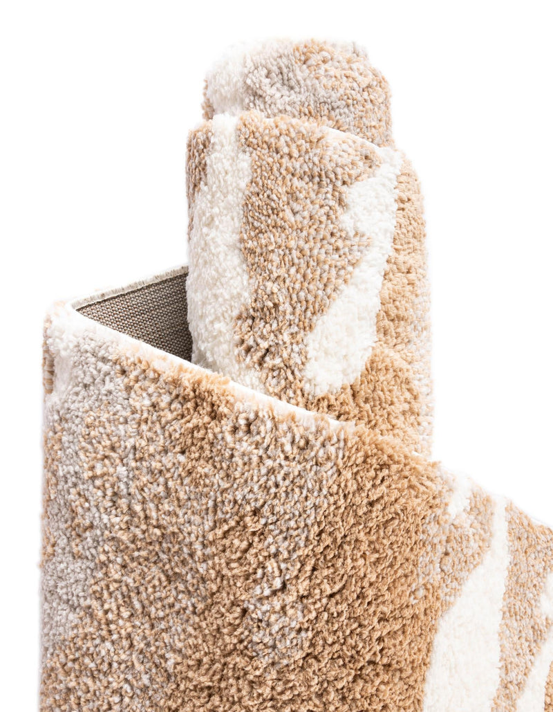 Sienna Collection Area Rug -  Veneto Rectangle Caramel and Ivory  lifestyle 25