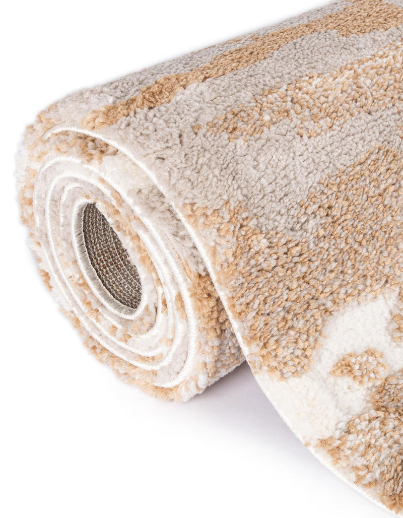 Sienna Collection Area Rug -  Veneto Rectangle Caramel and Ivory  lifestyle 27