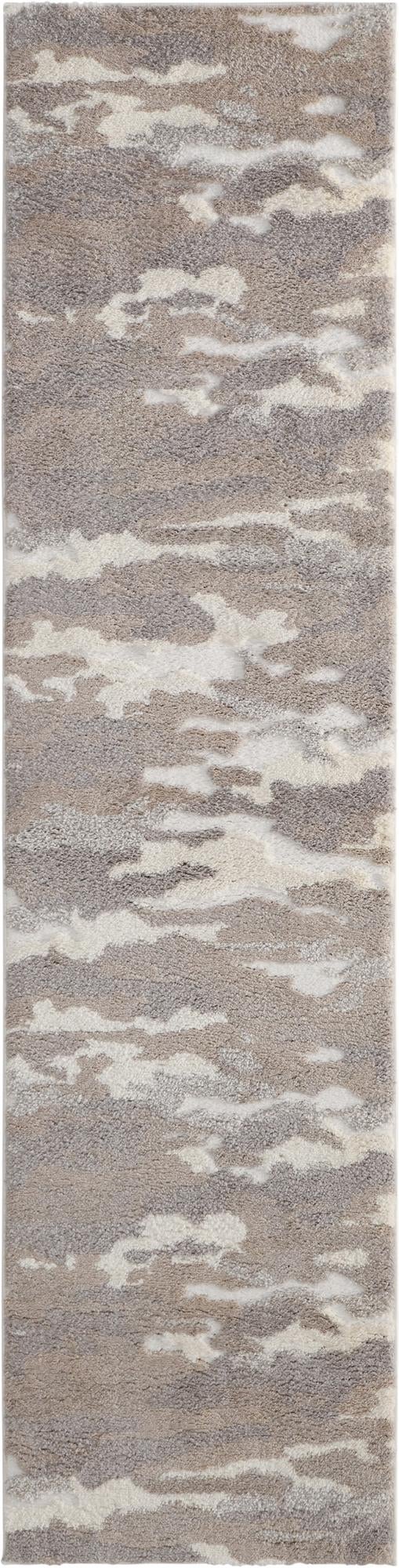 Sienna Collection Area Rug -  Veneto Runner Cloud Gray  lifestyle 82