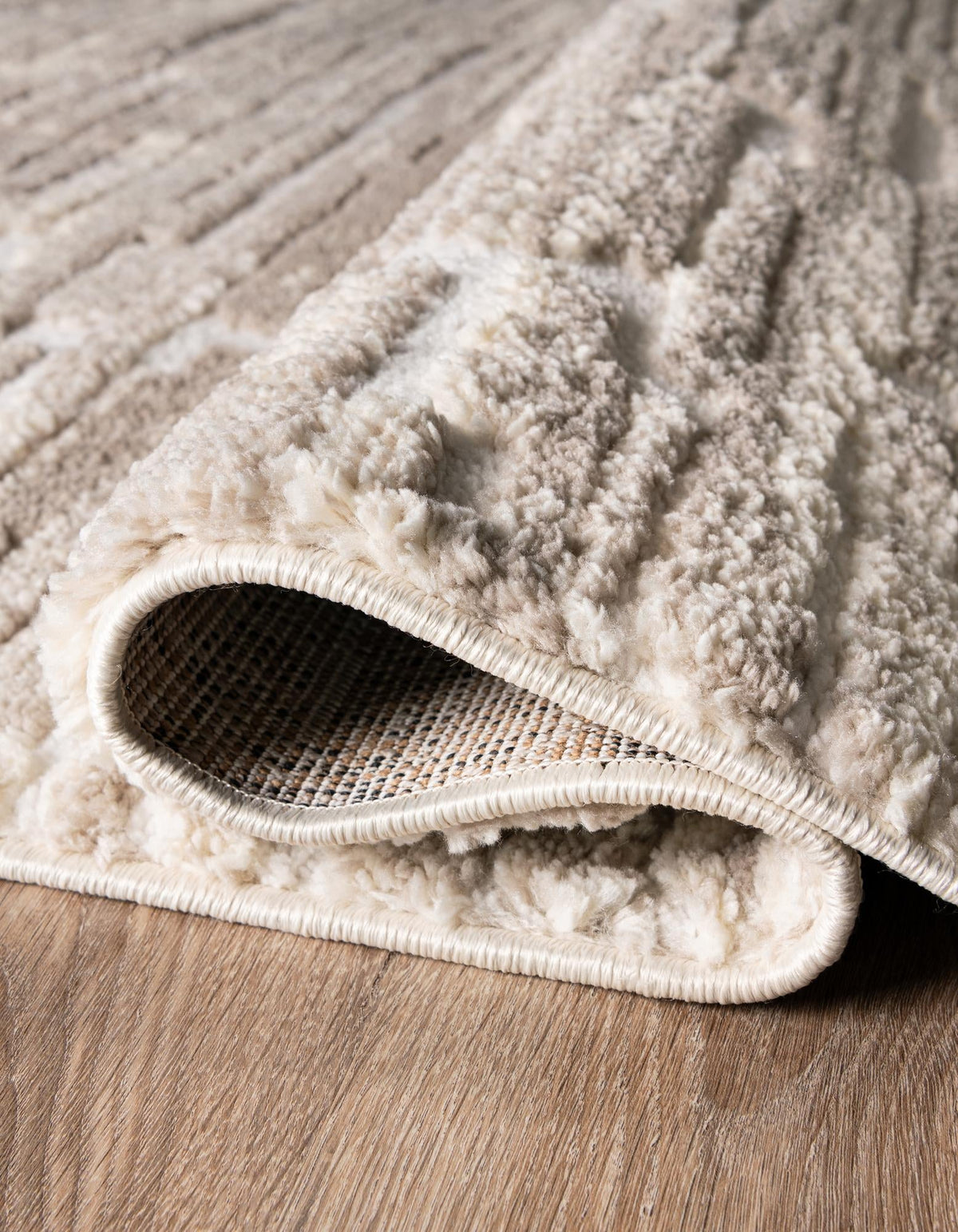 Sienna Collection Area Rug -  Rome Rectangle Ivory  lifestyle 39
