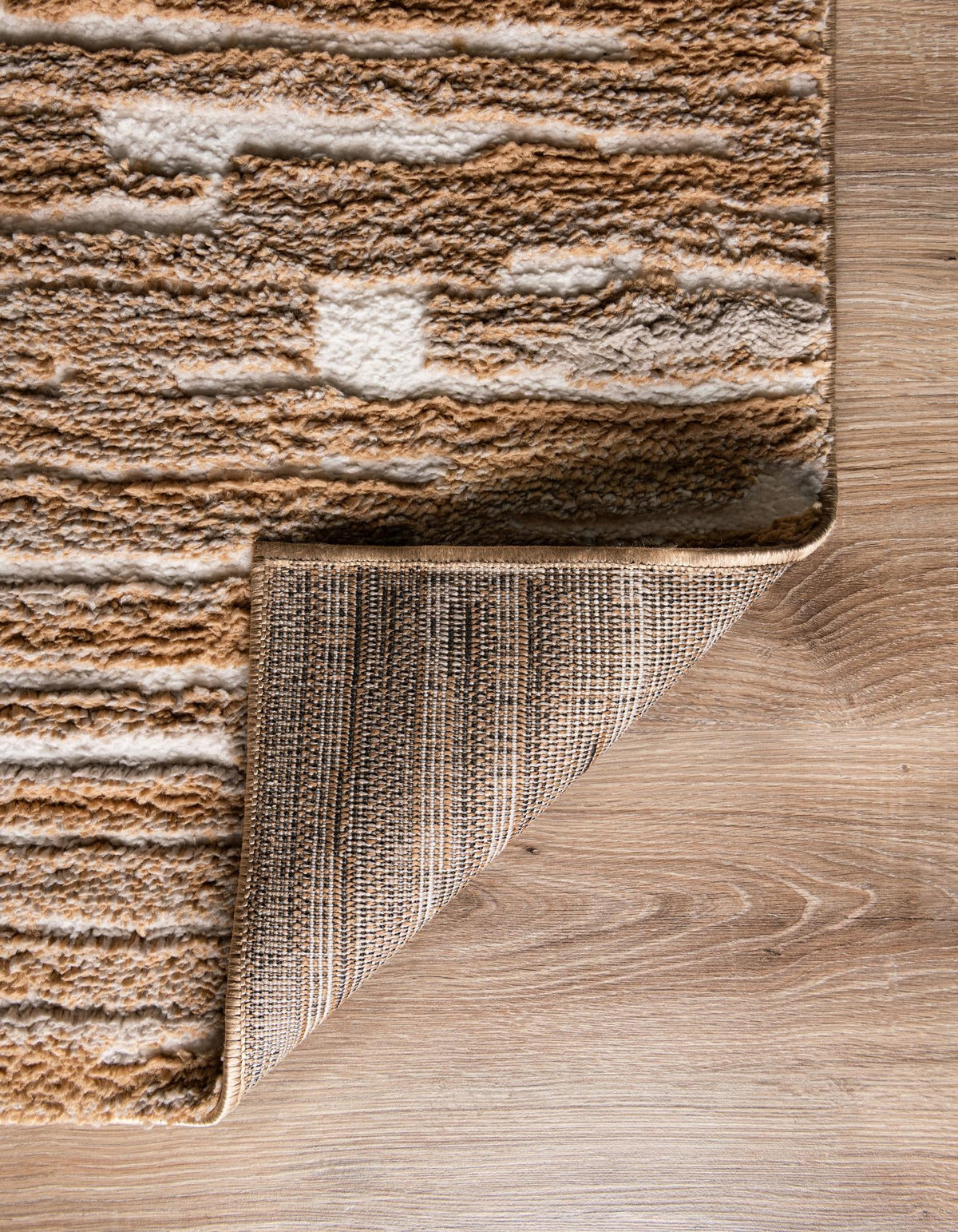 Sienna Collection Area Rug -  Rome Rectangle Caramel and Ivory  lifestyle 38
