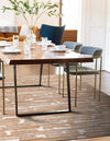 Sienna Collection Area Rug -  Rome Rectangle Caramel and Ivory  lifestyle 14