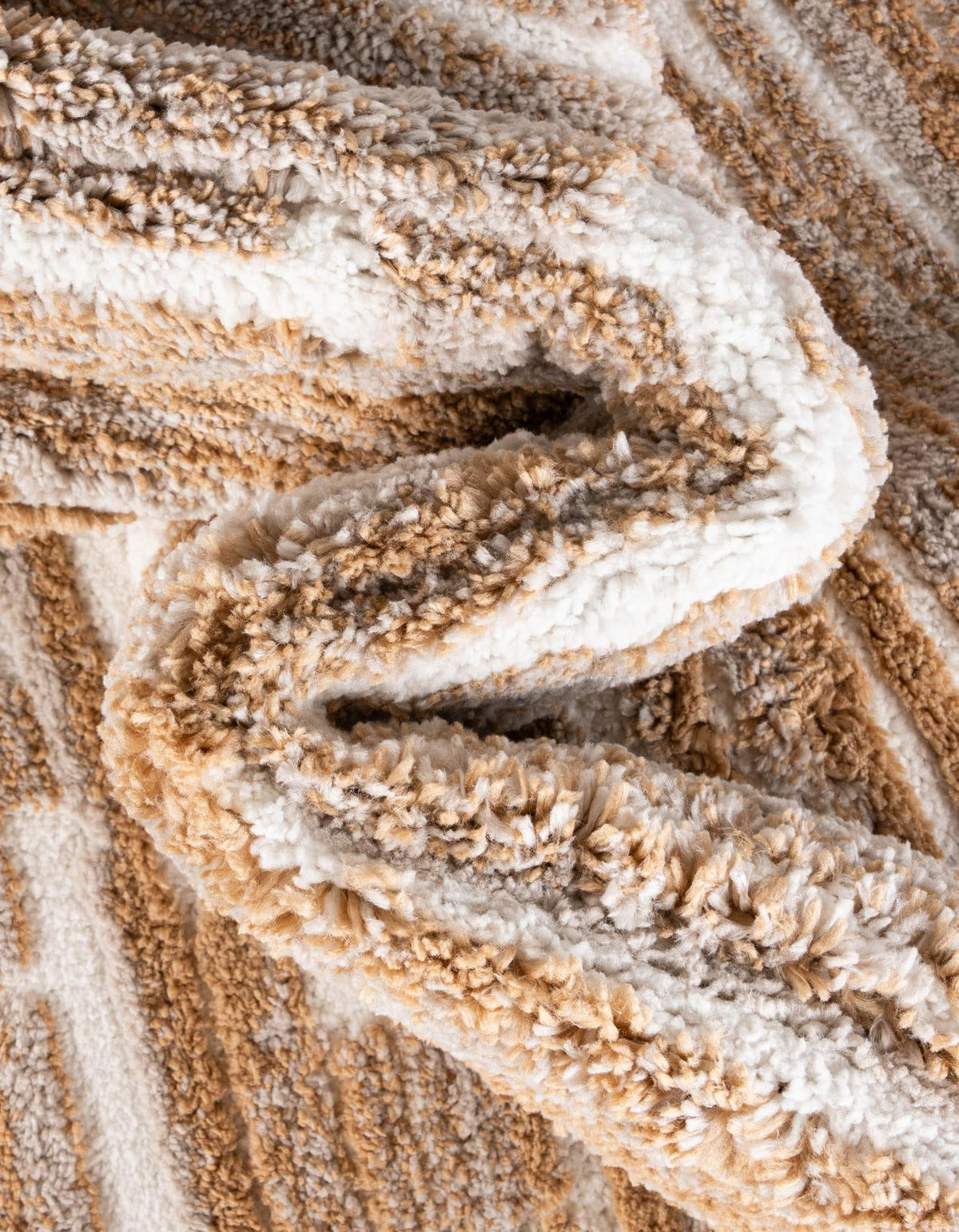 Sienna Collection Area Rug -  Rome Rectangle Caramel and Ivory  lifestyle 29