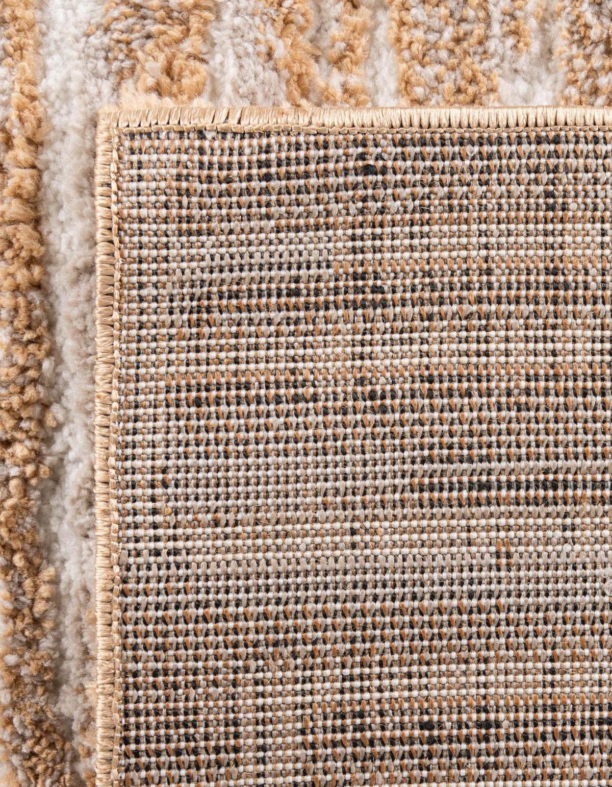 Sienna Collection Area Rug -  Rome Rectangle Caramel and Ivory  lifestyle 32