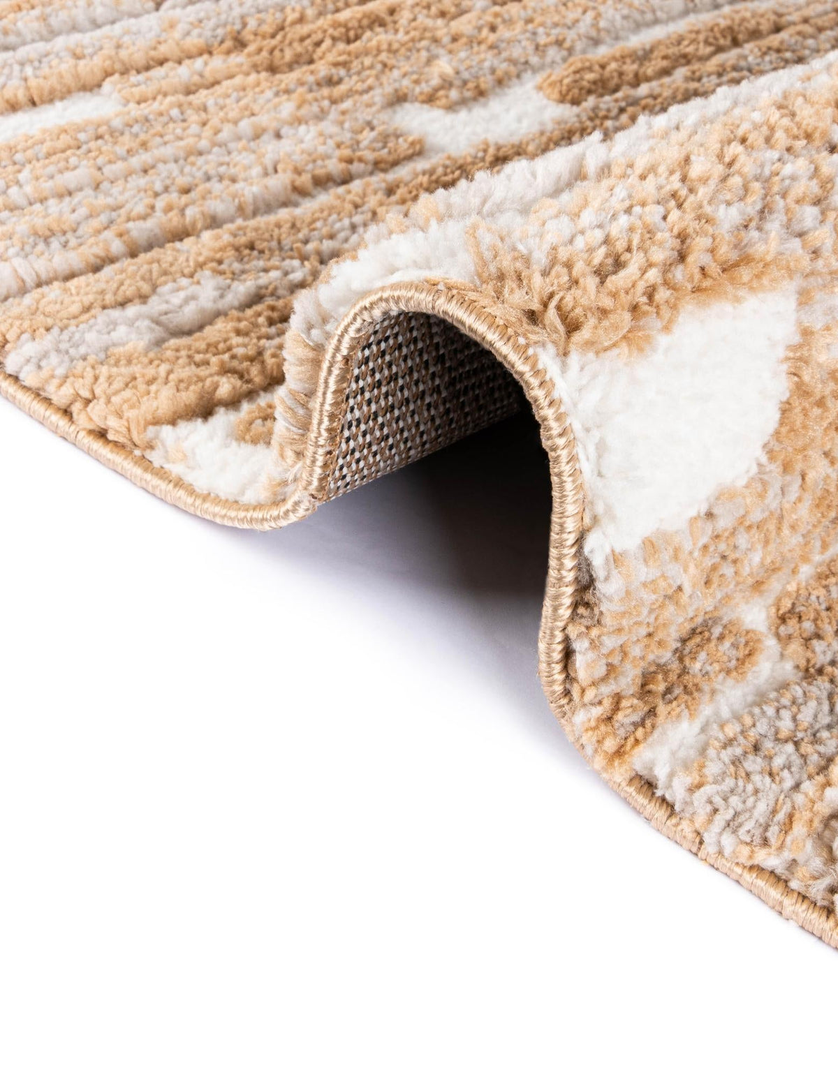 Sienna Collection Area Rug -  Rome Rectangle Caramel and Ivory  lifestyle 35