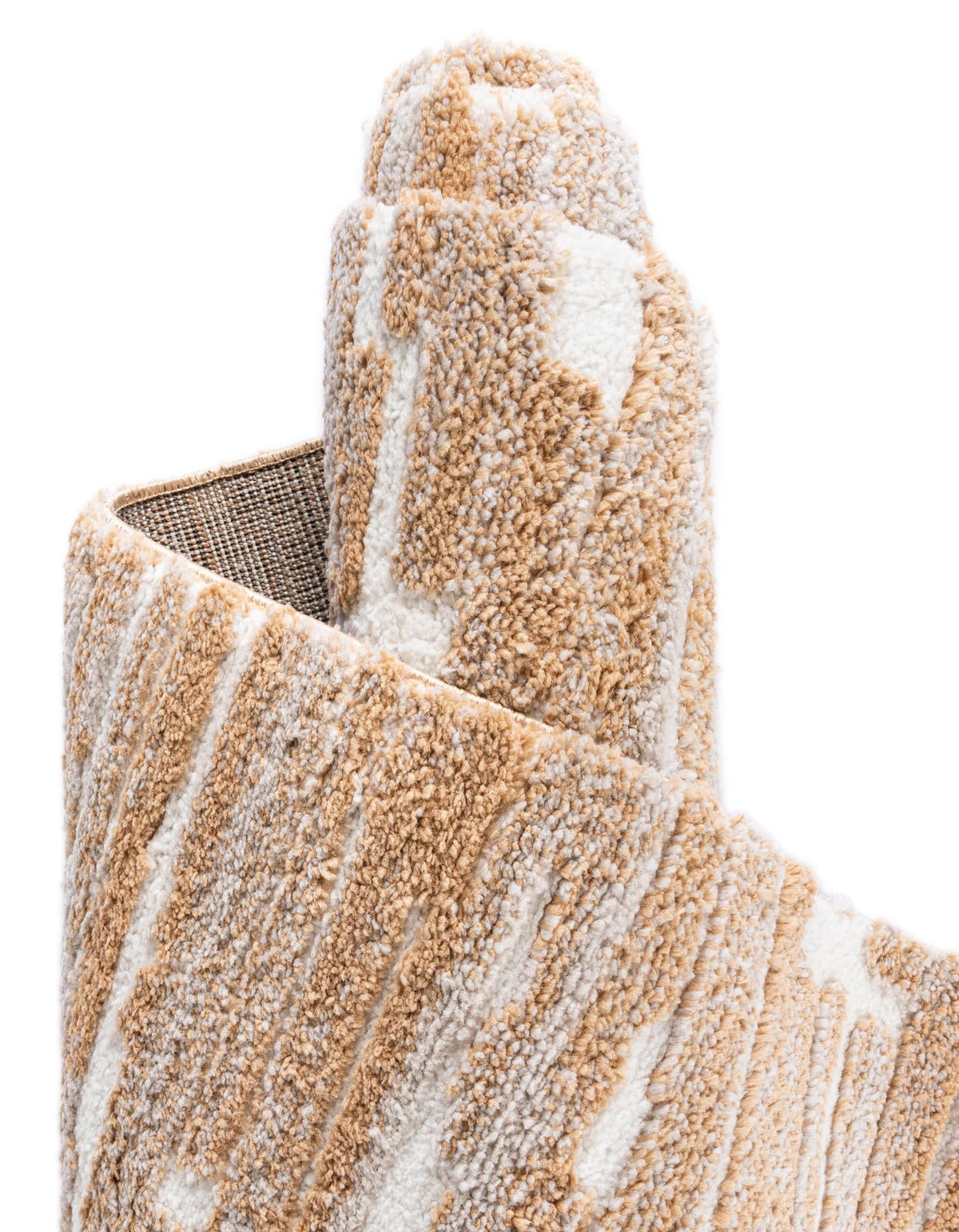 Sienna Collection Area Rug -  Rome Rectangle Caramel and Ivory  lifestyle 38