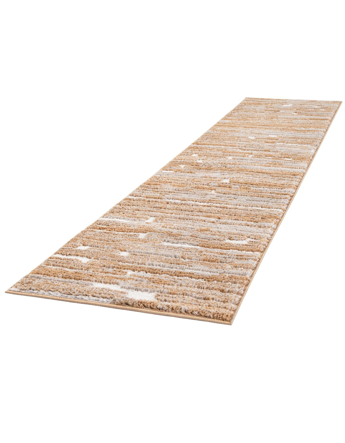 Sienna Collection Area Rug -  Rome Runner Caramel and Ivory  lifestyle 85