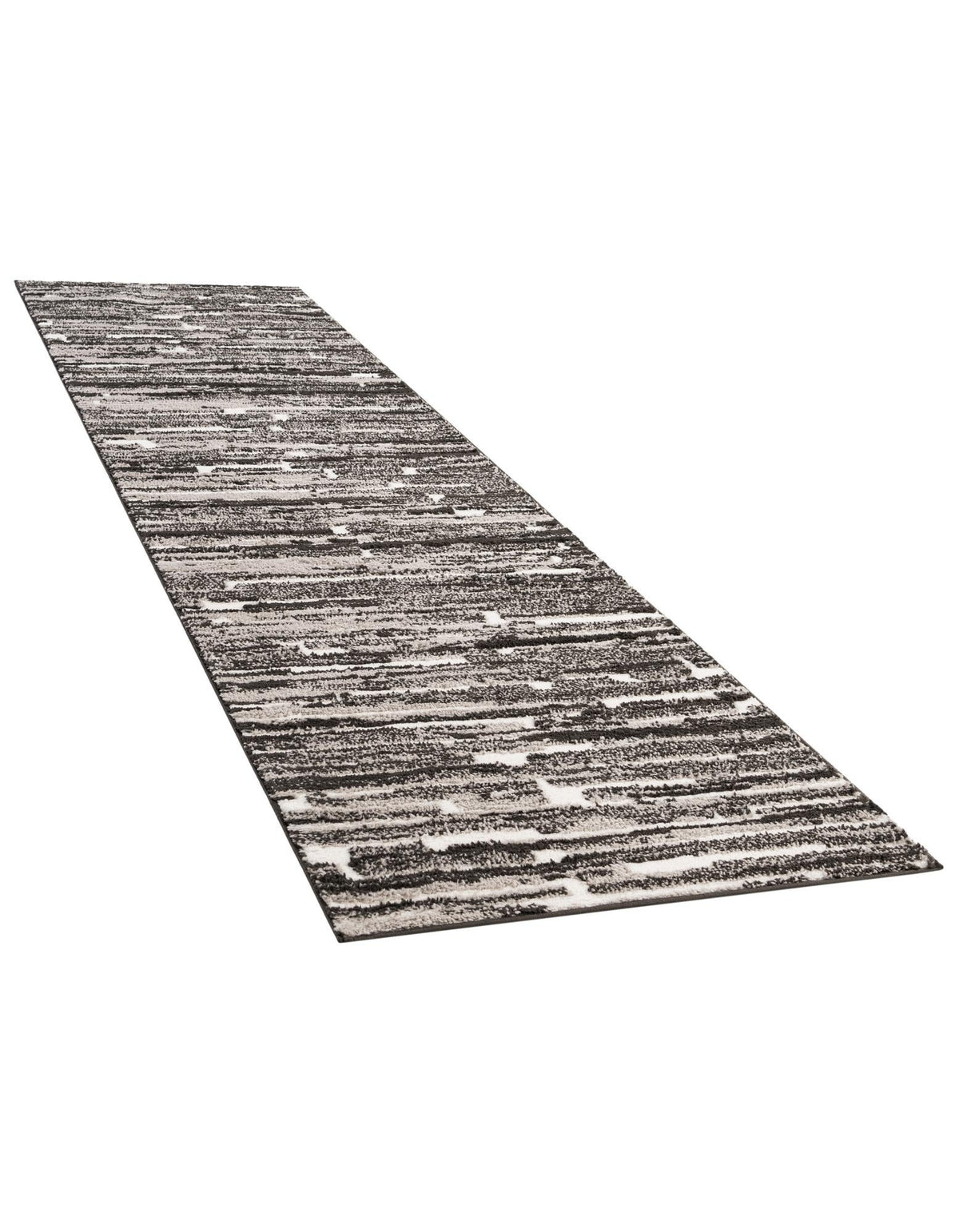 Sienna Collection Area Rug -  Rome Runner Black and Ivory  lifestyle 67