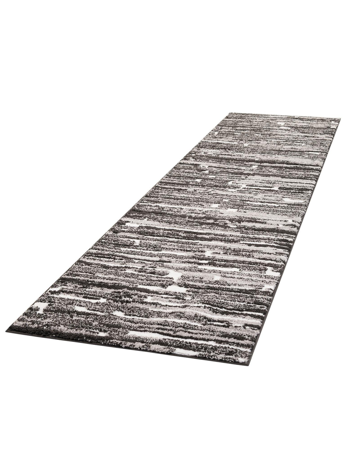 Sienna Collection Area Rug -  Rome Runner Black and Ivory  lifestyle 68