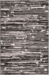 Sienna Collection Area Rug -  Rome Rectangle Black and Ivory  lifestyle 3