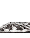 Sienna Collection Area Rug -  Rome Rectangle Black and Ivory  lifestyle 25