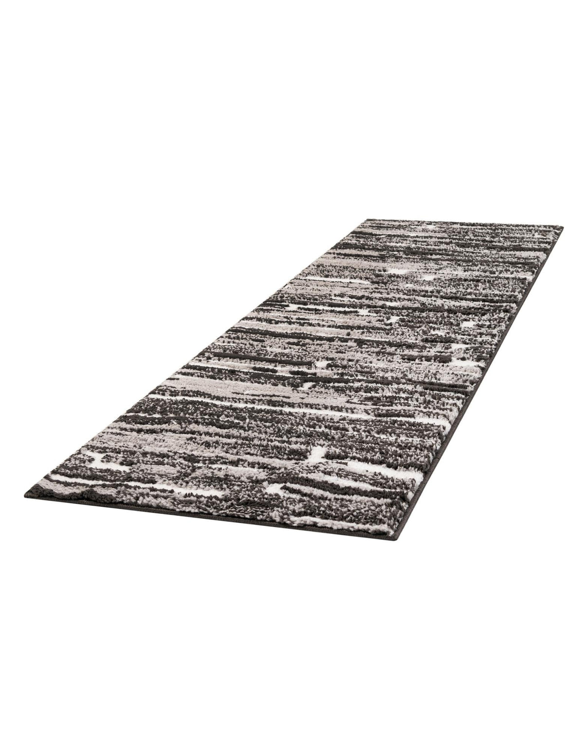Sienna Collection Area Rug -  Rome Runner Black and Ivory  lifestyle 81