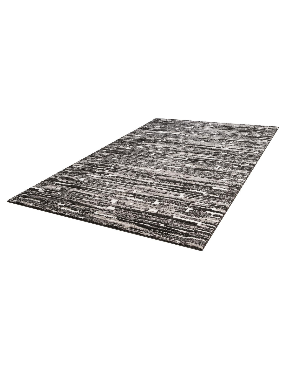 Sienna Collection Area Rug -  Rome Rectangle Black and Ivory  lifestyle 10