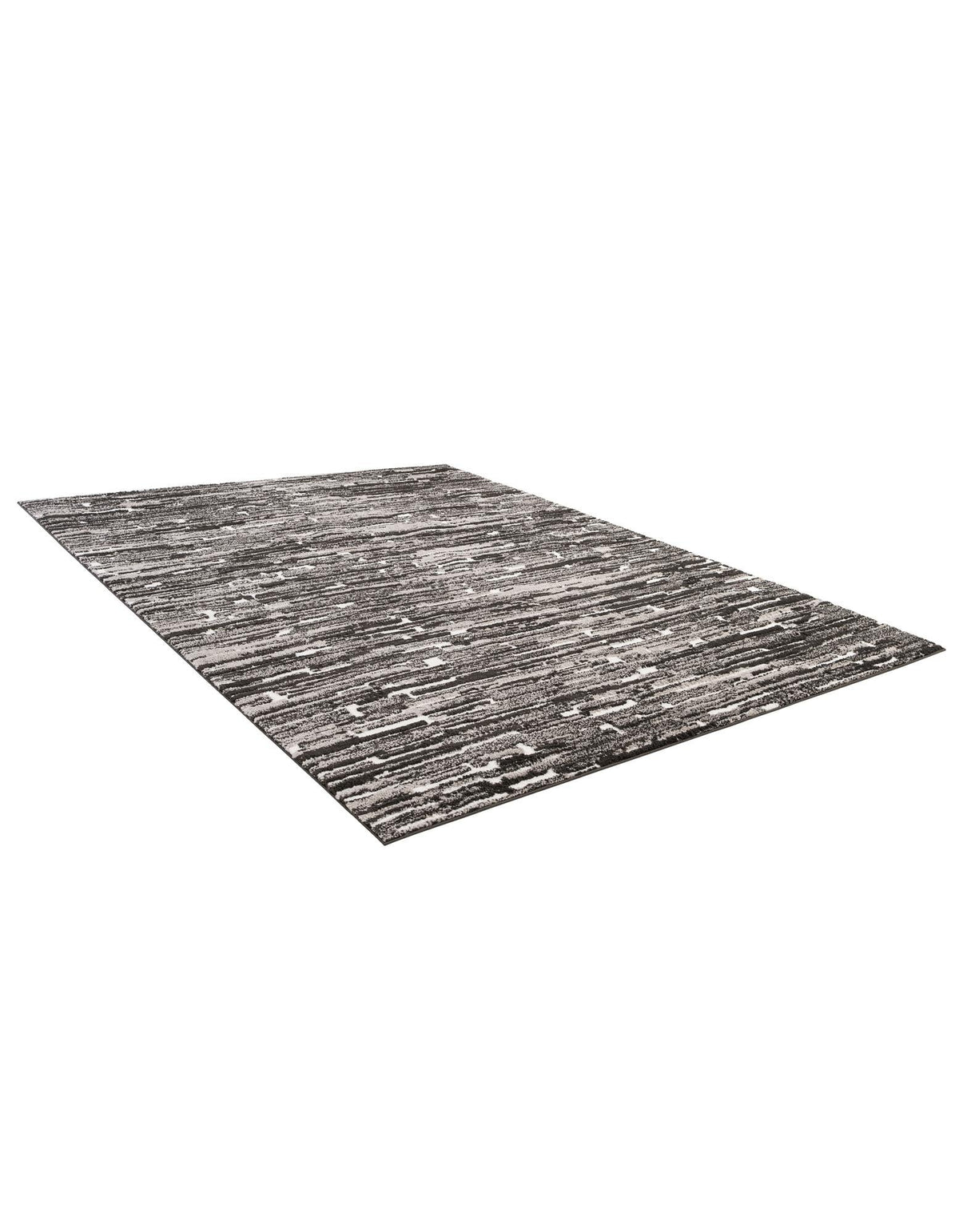 Sienna Collection Area Rug -  Rome Rectangle Black and Ivory  lifestyle 12
