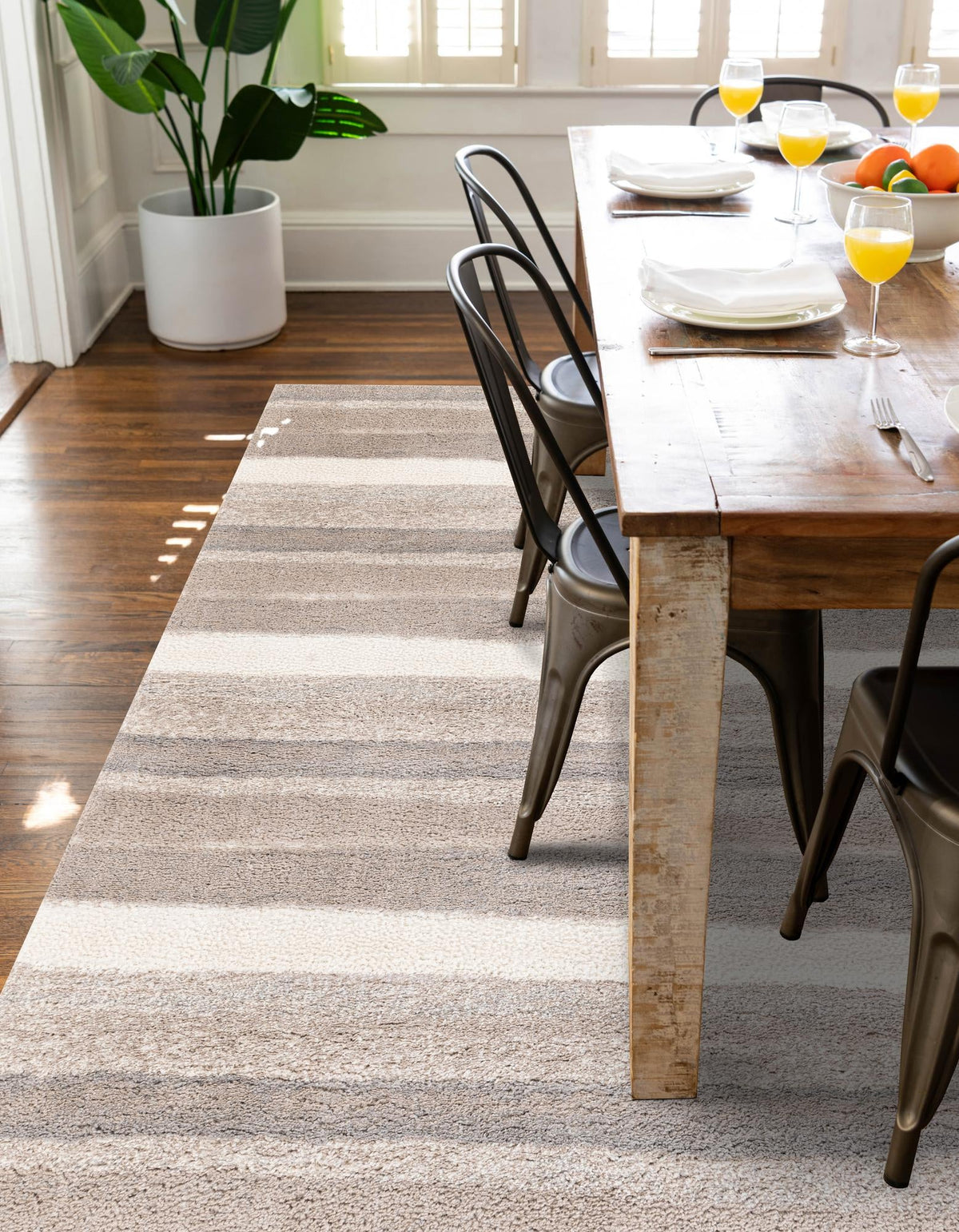 Sienna Collection Area Rug -  Amalfi Rectangle Cloud Gray  lifestyle 6