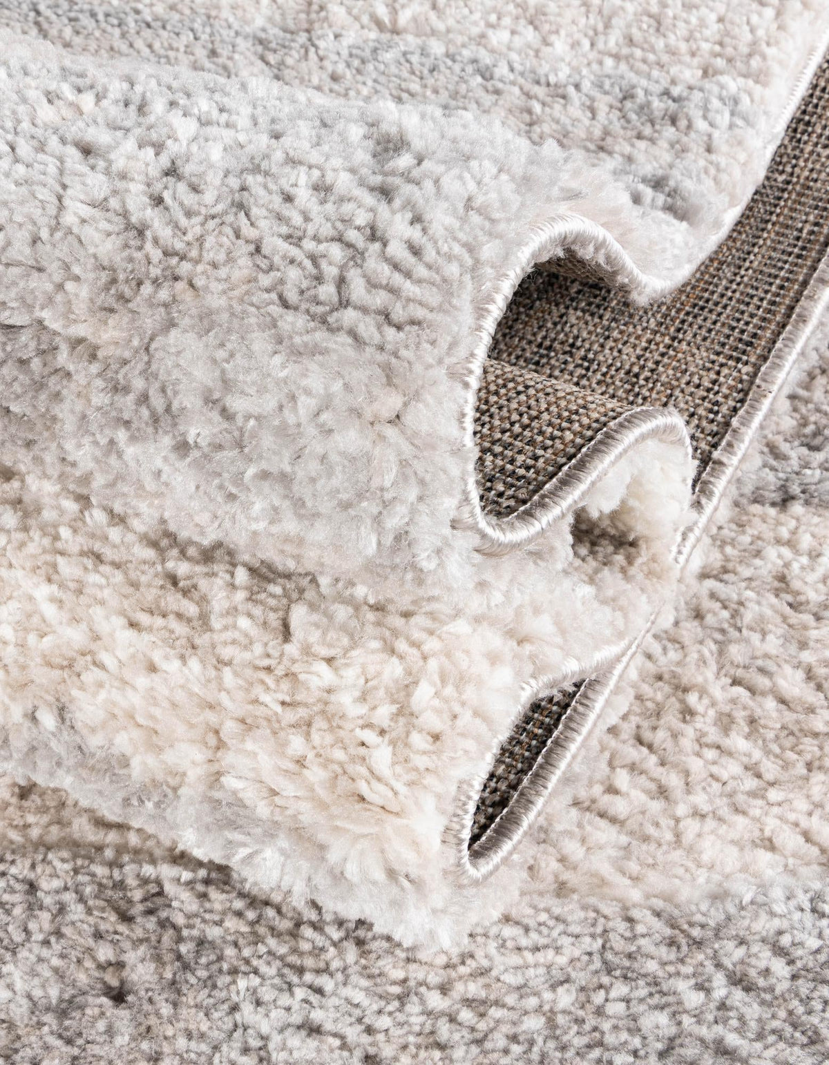 Sienna Collection Area Rug -  Amalfi Rectangle Cloud Gray  lifestyle 15