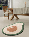 Shepherd's Glen Wool Collection Area Rug -  Sequoia Rectangle Green and Ivory  lifestyle 2