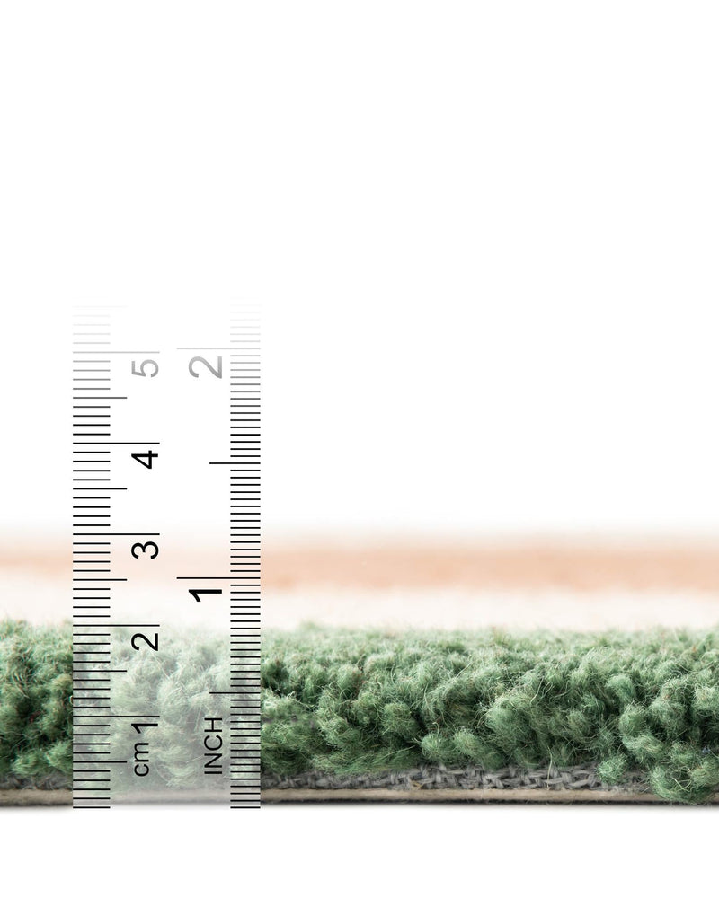 Shepherd's Glen Wool Collection Area Rug -  Sequoia Rectangle Green and Ivory  lifestyle 7