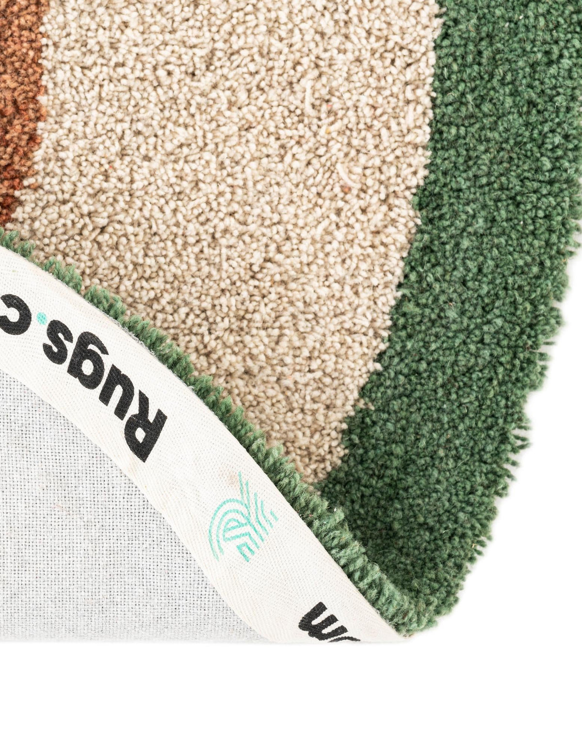 Shepherd's Glen Wool Collection Area Rug -  Sequoia Rectangle Green and Ivory  lifestyle 9