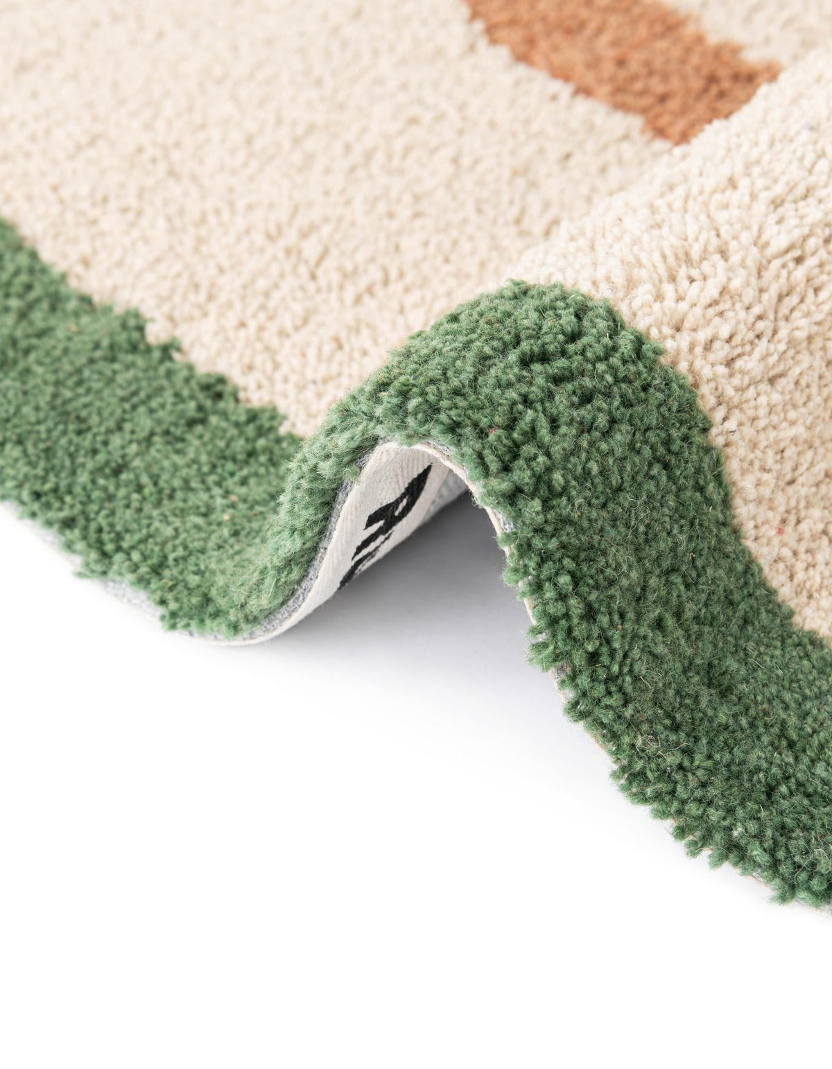 Shepherd's Glen Wool Collection Area Rug -  Sequoia Rectangle Green and Ivory  lifestyle 10