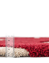 Shepherd's Glen Wool Collection Area Rug -  Meadowlark Rectangle Red and Ivory  lifestyle 7