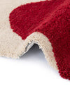 Shepherd's Glen Wool Collection Area Rug -  Meadowlark Rectangle Red and Ivory  lifestyle 10