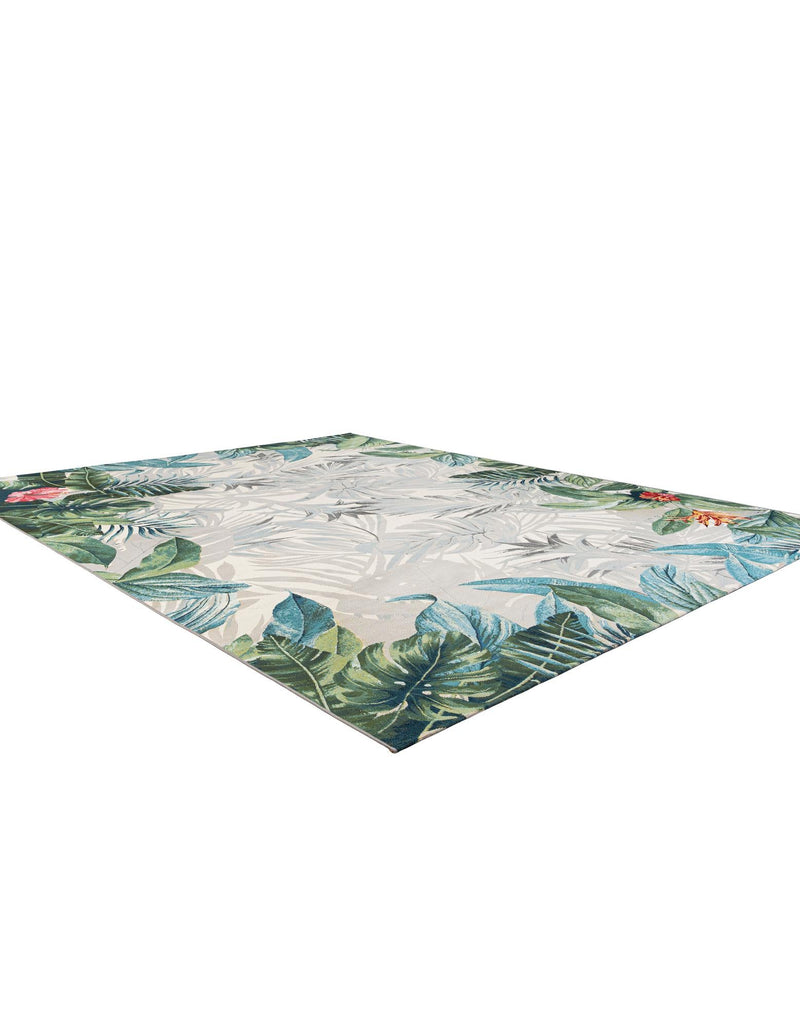 Seaside Blooms Collection Area Rug -  Paradise Rectangle Multi  lifestyle 3