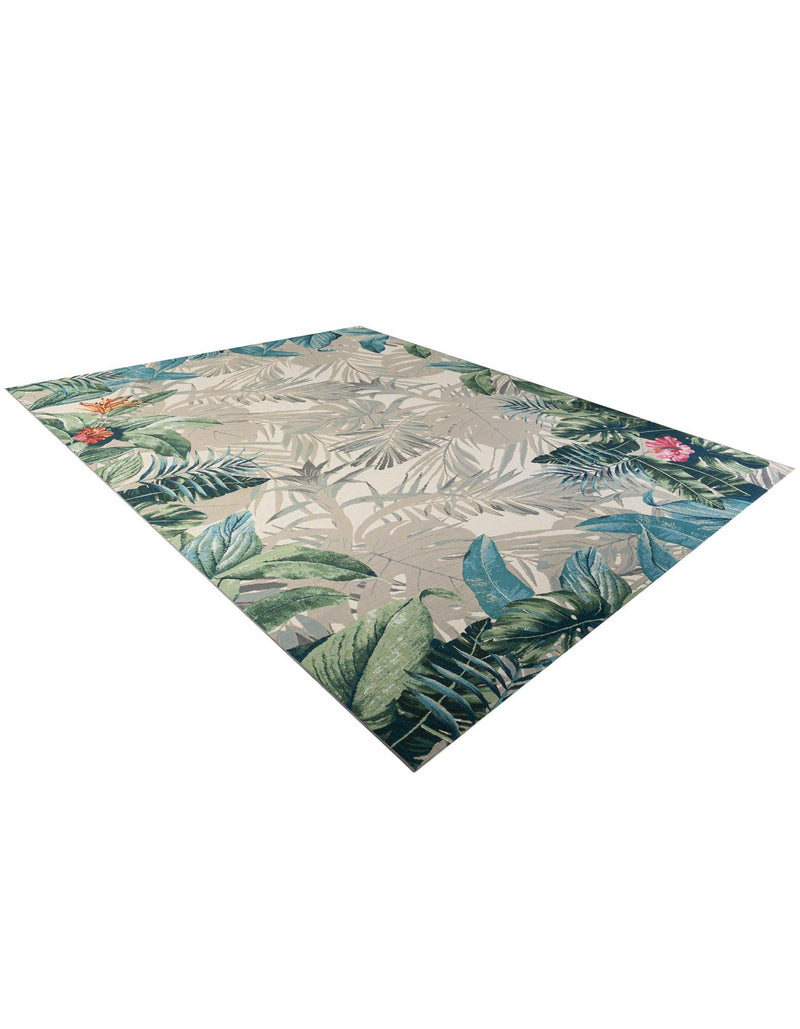 Seaside Blooms Collection Area Rug -  Paradise Rectangle Multi  lifestyle 8