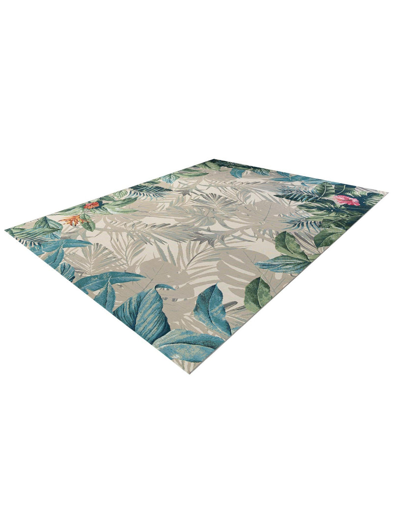 Seaside Blooms Collection Area Rug -  Paradise Rectangle Multi  lifestyle 5