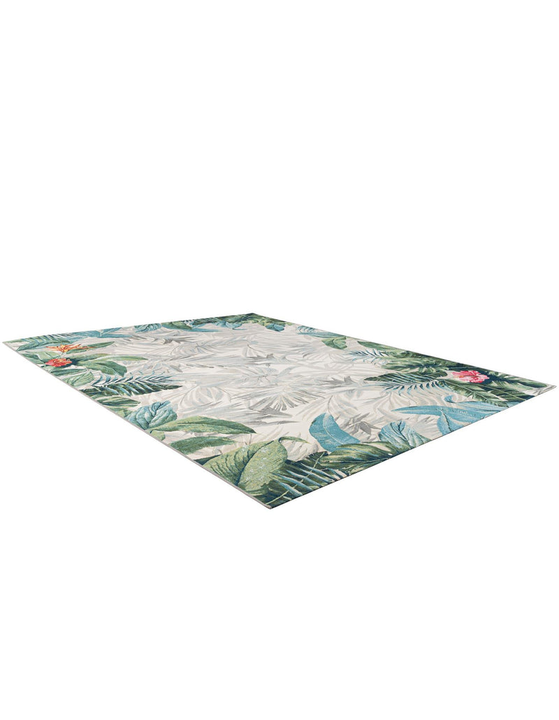 Seaside Blooms Collection Area Rug -  Paradise Rectangle Multi  lifestyle 6