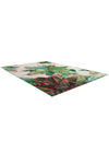 Seaside Blooms Collection Area Rug -  Fern Rectangle Multi  lifestyle 6