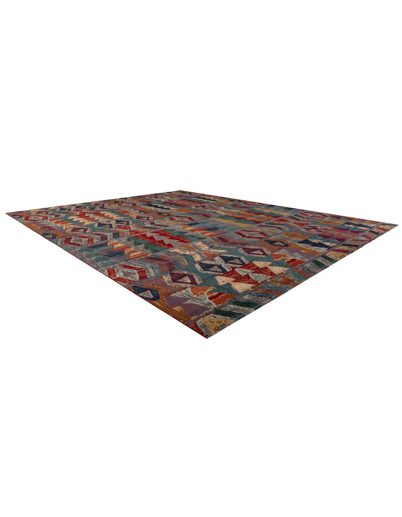 Urban Terrace Collection Area Rug -  Arcade Rectangle Multi  lifestyle 6
