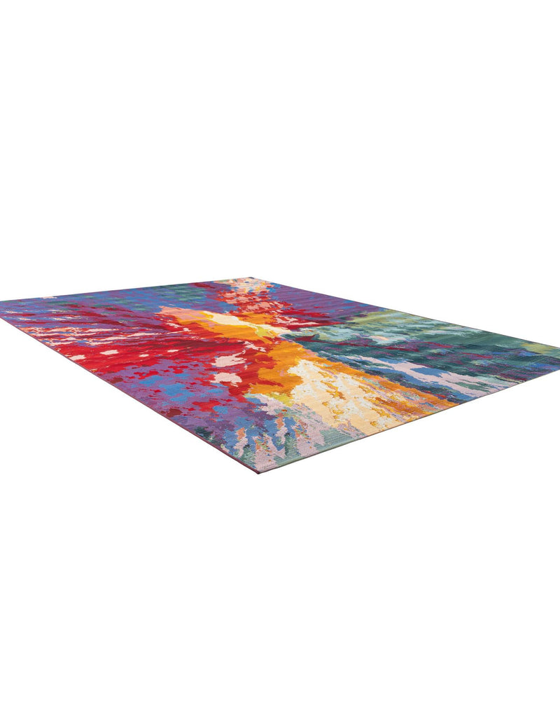 Urban Terrace Collection Area Rug -  Laneway Rectangle Multi  lifestyle 5