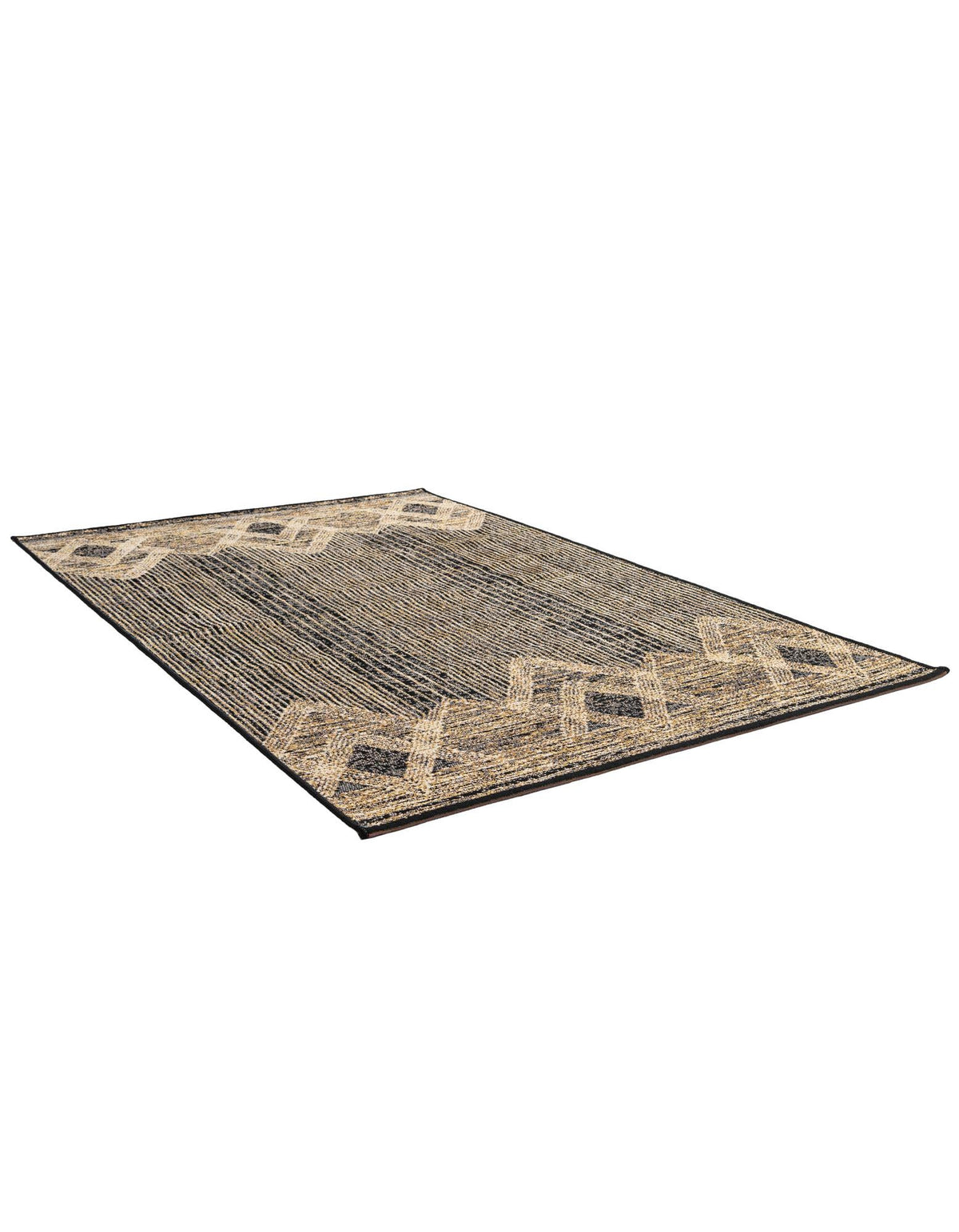 Urban Terrace Collection Area Rug -  Loft Rectangle Charcoal  lifestyle 5