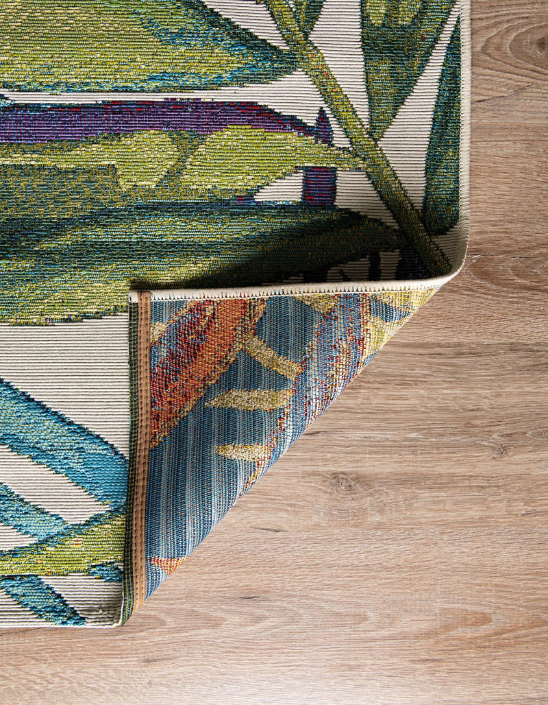 Seaside Blooms Collection Area Rug -  Arcadia Rectangle Multi  lifestyle 16