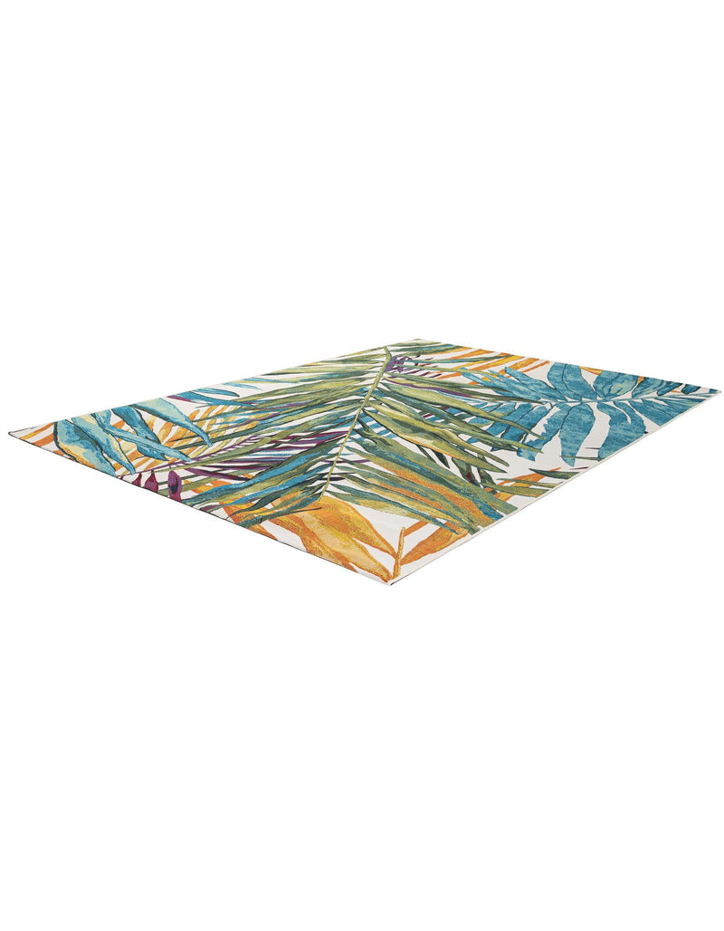 Seaside Blooms Collection Area Rug -  Arcadia Rectangle Multi  lifestyle 3
