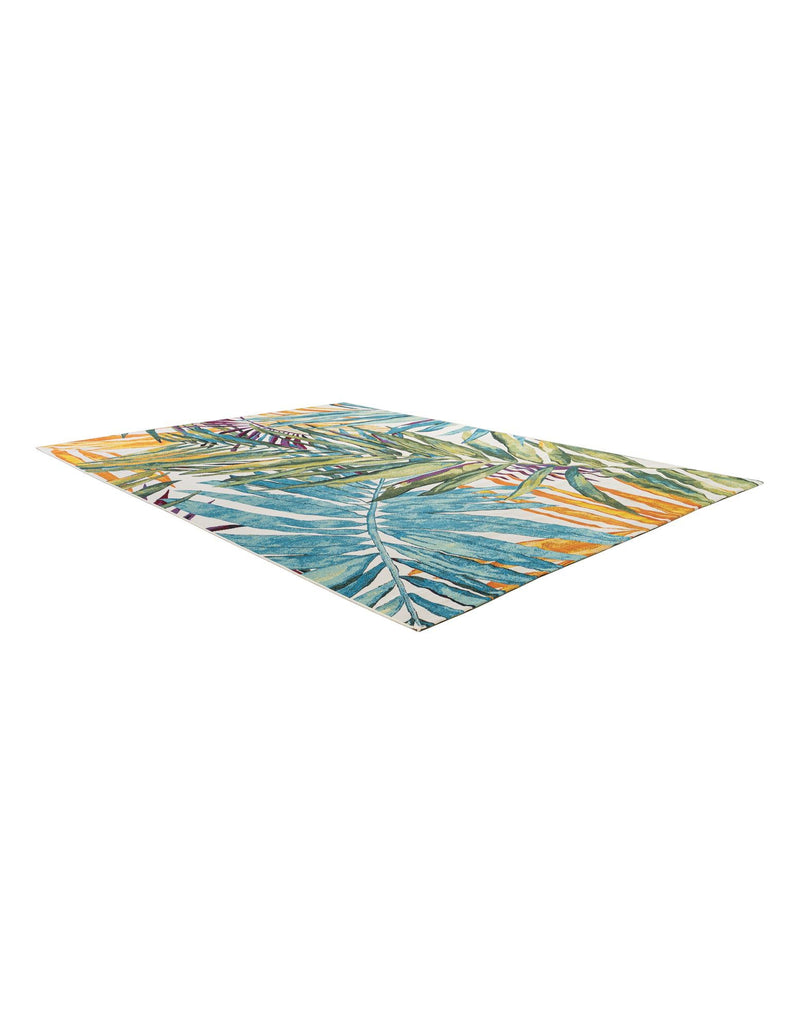 Seaside Blooms Collection Area Rug -  Arcadia Rectangle Multi  lifestyle 5