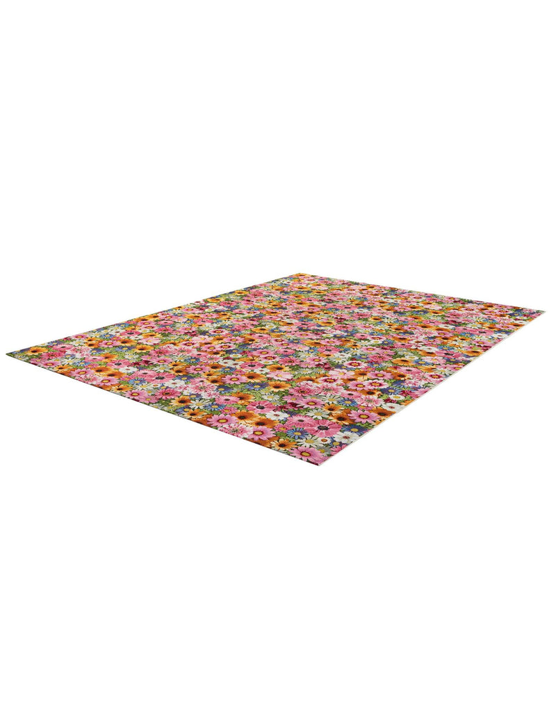Seaside Blooms Collection Area Rug -  Marseilles Rectangle Multi  lifestyle 11