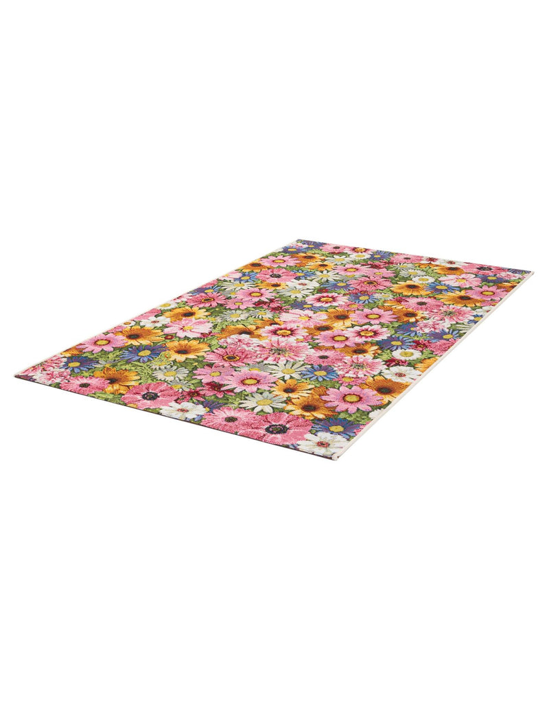 Seaside Blooms Collection Area Rug -  Marseilles Rectangle Multi  lifestyle 18
